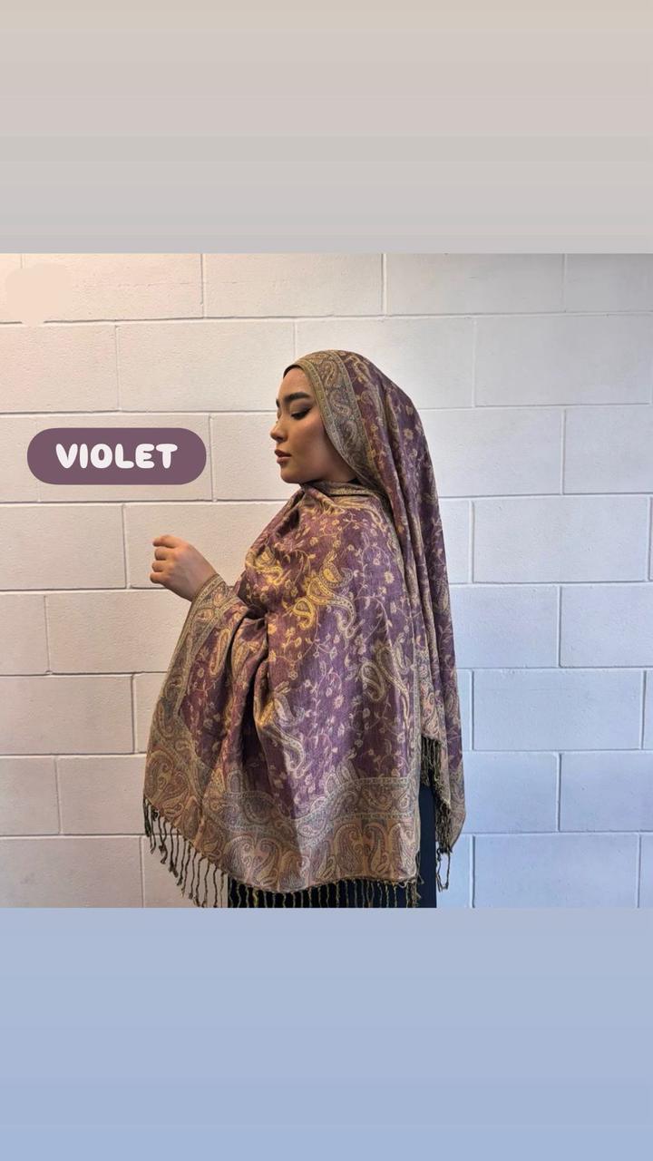 Pashmina Hijabs (voilet)