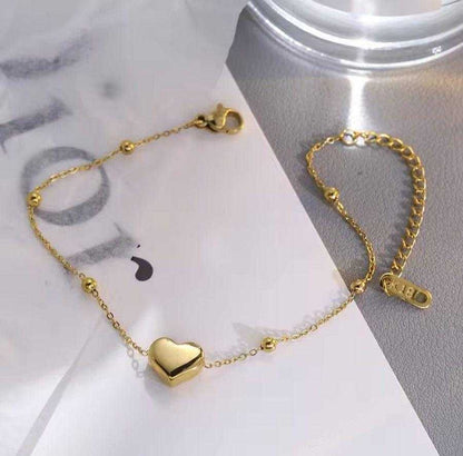 Stainless Steel Heart Combo Set