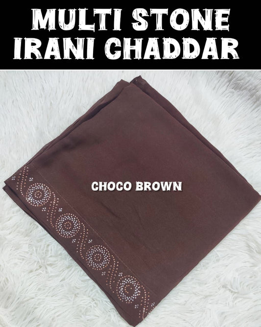 Irani Chaddar (choco Brown)