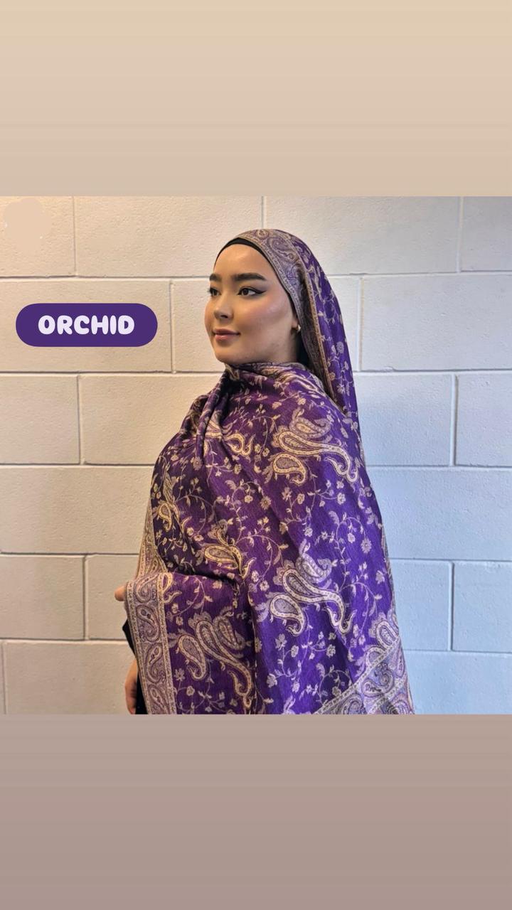 Pashmina Hijabs (orchid)