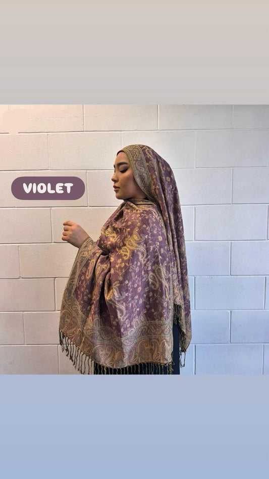Pashmina Hijabs (voilet)